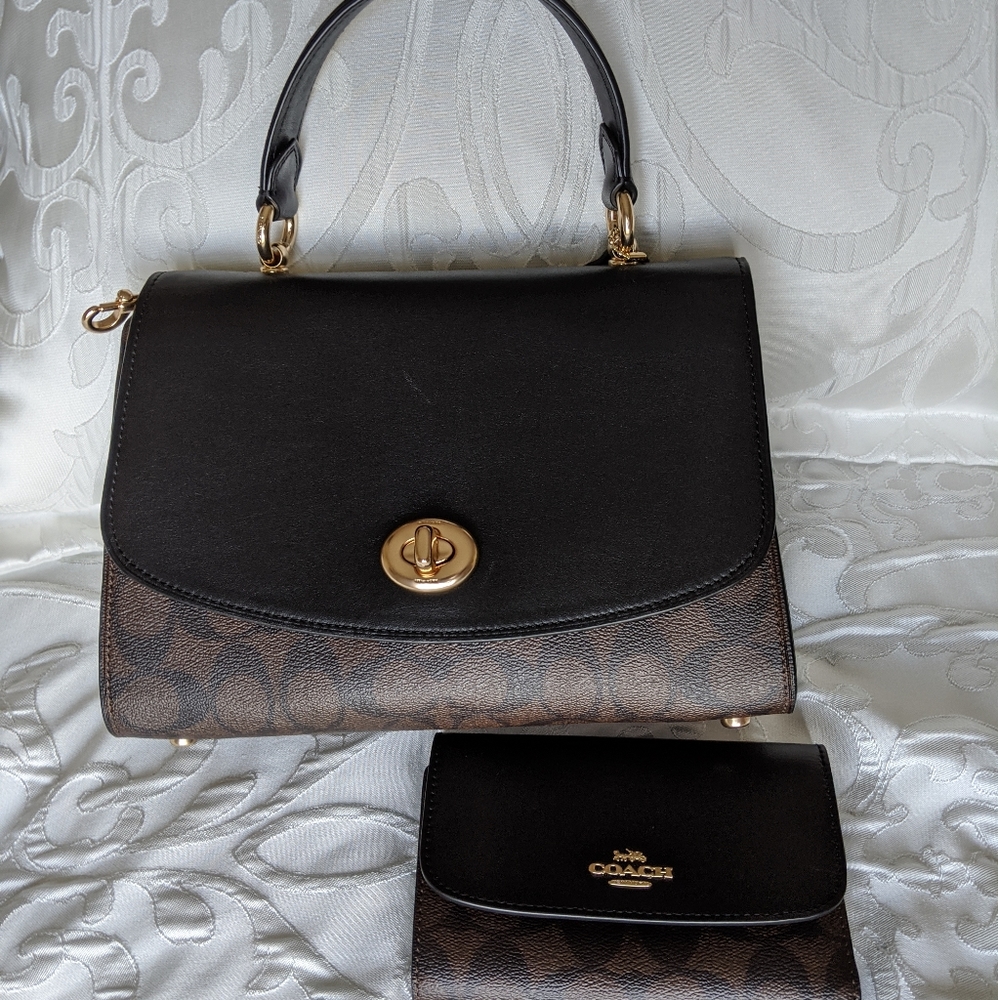 OBO ***Coach Satchel bag with matching wallet